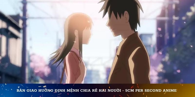 Bản giao hưởng định mệnh chia rẽ hai người - 5cm per second anime