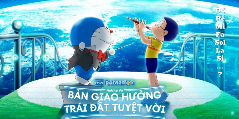 Nobita và bản giao hưởng địa cầu sắp được công chiếu tại rạp Việt